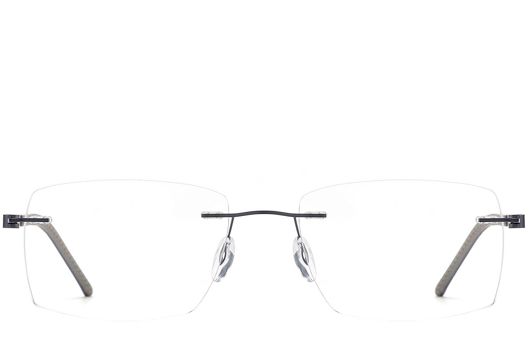 BS2012-0840_Black_Invisible_Metal_Glasses_front