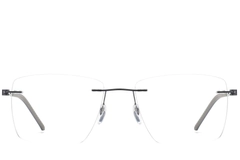 BS2012-0845_Black_Invisible_Metal_Glasses_front