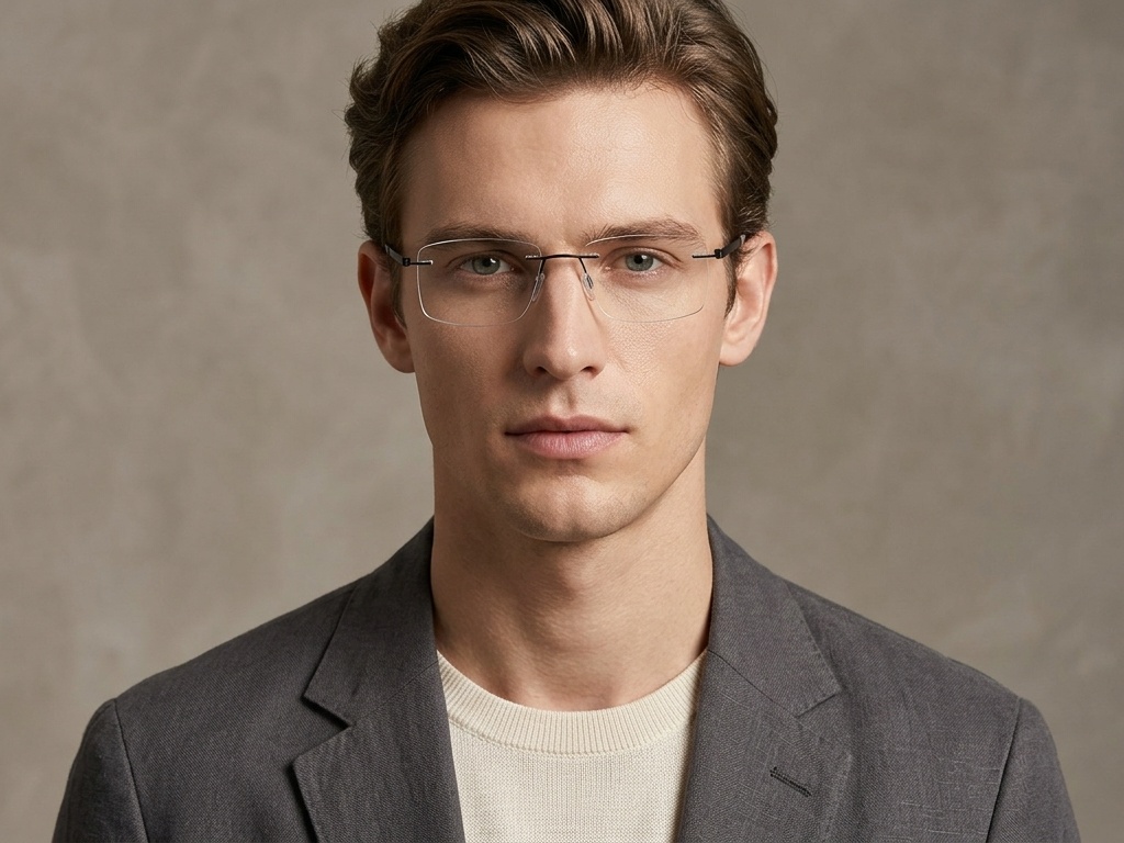 BS2012-0851_Black_Invisible_Metal_Glasses-tryon_male