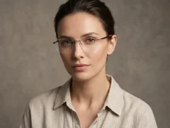 BS2012-0854_Black_Invisible_Metal_Glasses-tryon_female