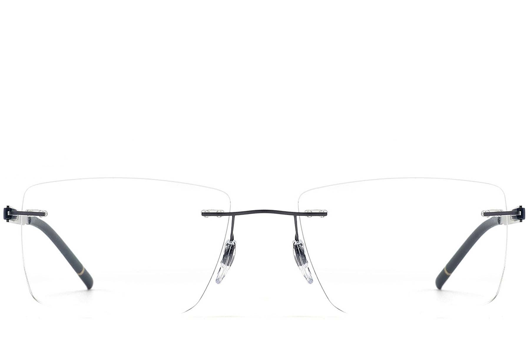 BS2012-0863_Black_Invisible_Metal_Glasses_front