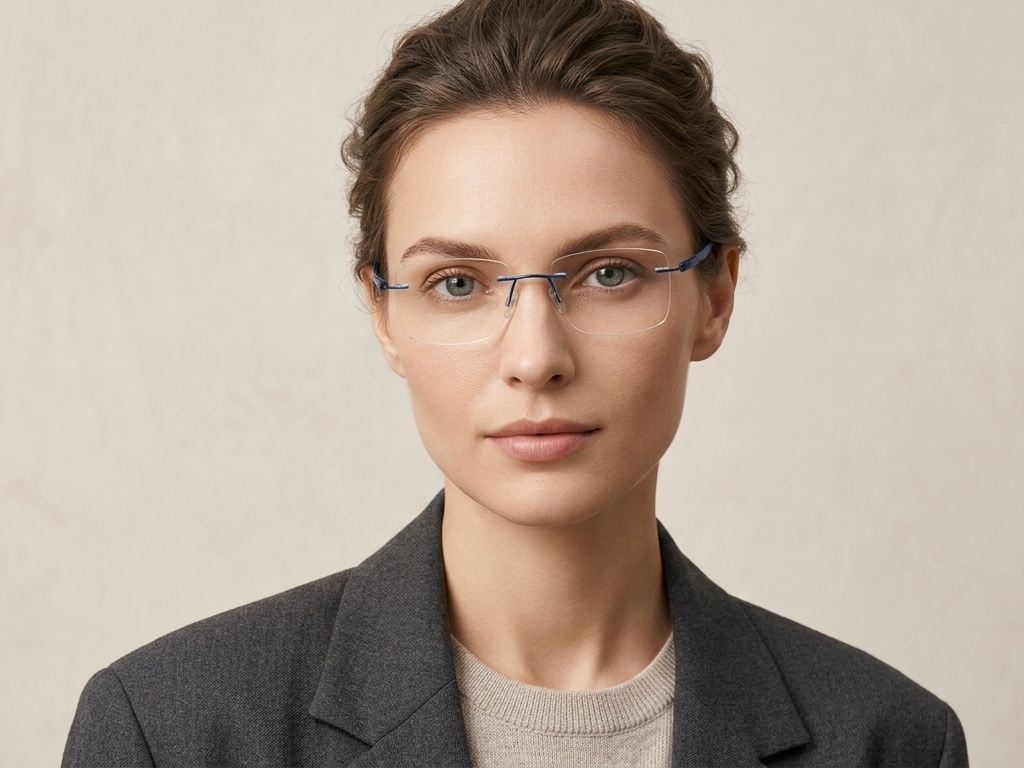 BS2012-0868_Blue_Invisible_Metal_Glasses-tryon_female