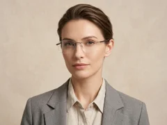 BS2012-0880_Black_Invisible_Metal_Glasses-tryon_female
