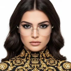 bs2012-0883_golden_invisible_metal_glasses_model