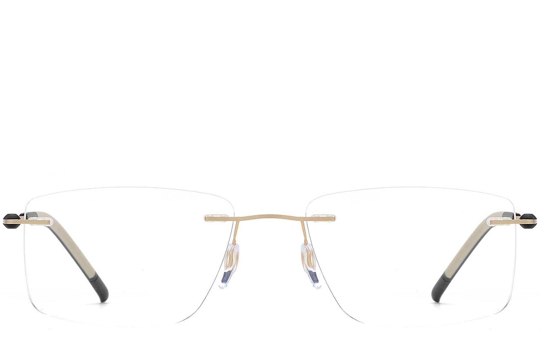 BS2012-0888_Golden_Invisible_Metal_Glasses_front