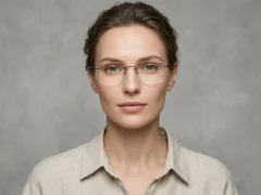 BS2012-0891_Brown_Invisible_Metal_Glasses-tryon_female