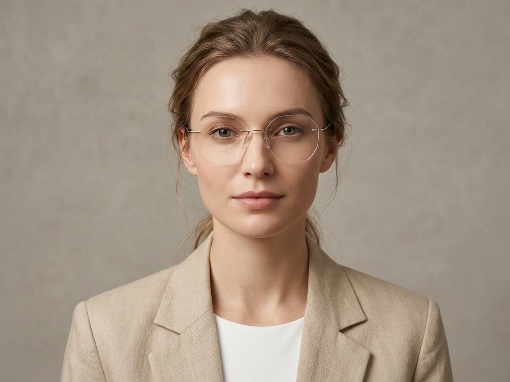 BS2012-0894_Golden_Invisible_Metal_Glasses-tryon_female