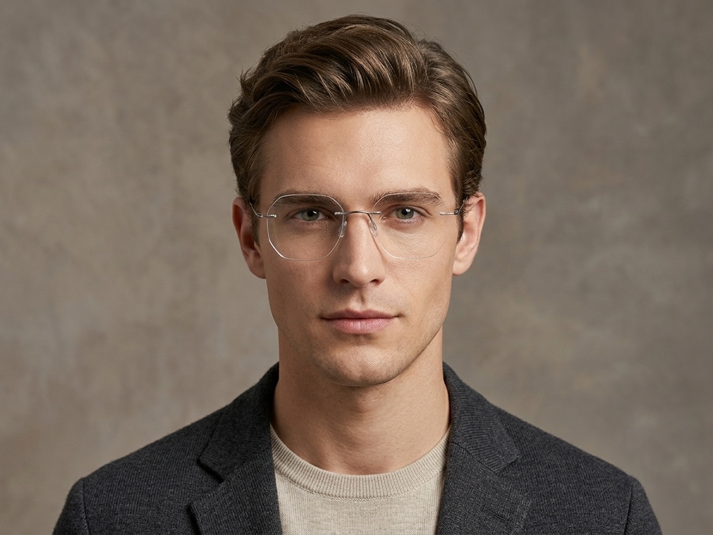 BS2012-0895_Silver_Invisible_Metal_Glasses-tryon_male