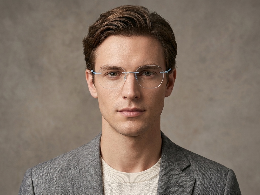 BS2012-0898_Grey_Invisible_Metal_Glasses-tryon_male