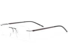 Invisible Grey Metal Glasses #BS2012-0902