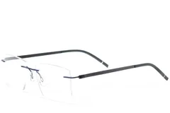 Gafas invisibles de metal azul #BS2012-0910