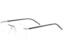 Gafas invisibles de metal azul #BS2012-0910