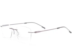 Unsichtbare violette Metallbrille #BS2012-0915