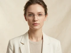 BS2012-0917_Silver_Invisible_Metal_Glasses-tryon_female