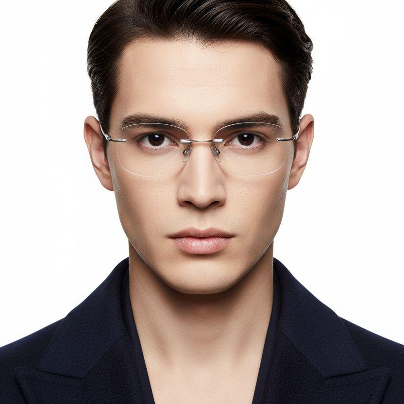 bs2012-0917_silver_invisible_metal_glasses_model