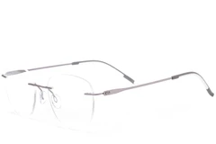 Lunettes invisibles en métal violet #BS2012-0920