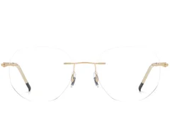 BS2012-0922_Golden_Invisible_Metal_Glasses_front