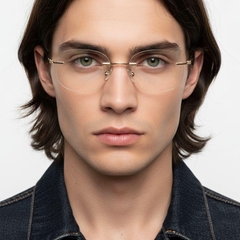 bs2012-0922_golden_invisible_metal_glasses_model