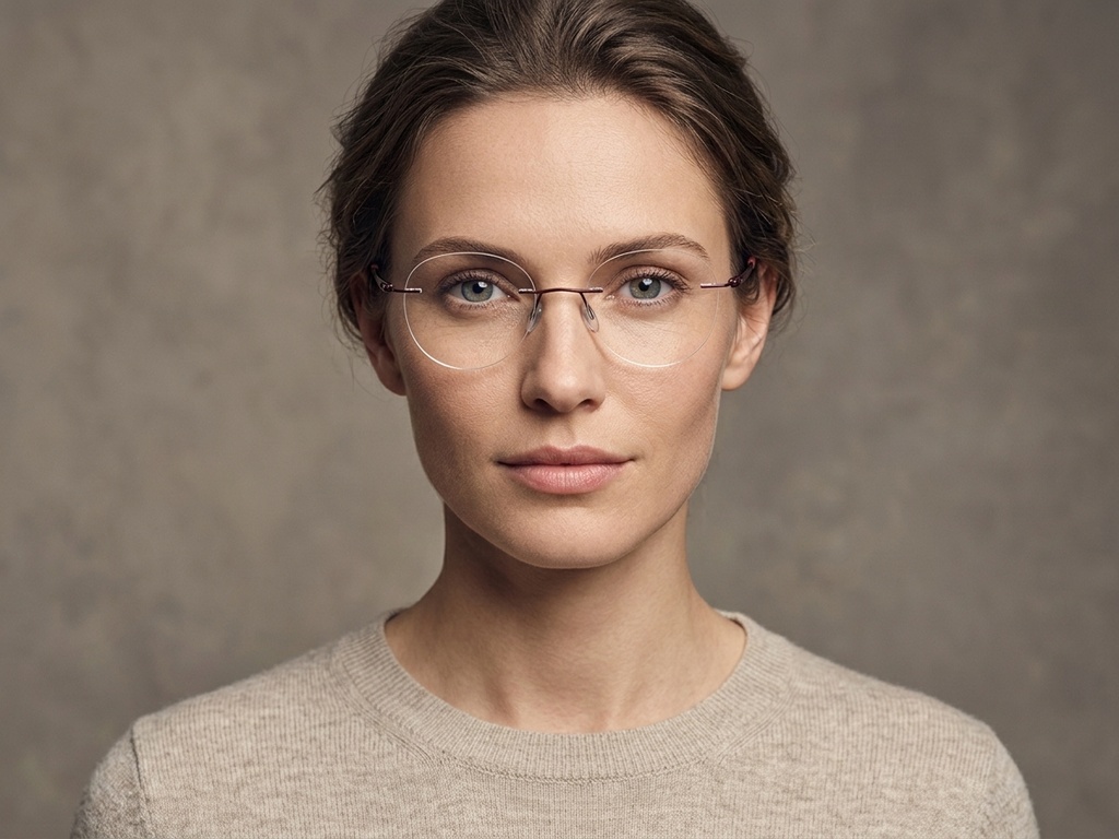 BS2012-0930_Red_Invisible_Metal_Glasses-tryon_female