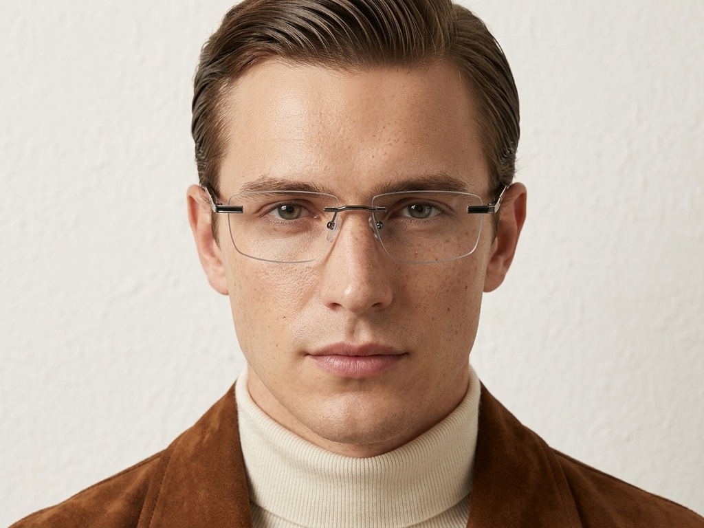 BS2012-0933_Grey_Invisible_Metal_Glasses_corner-tryon_male