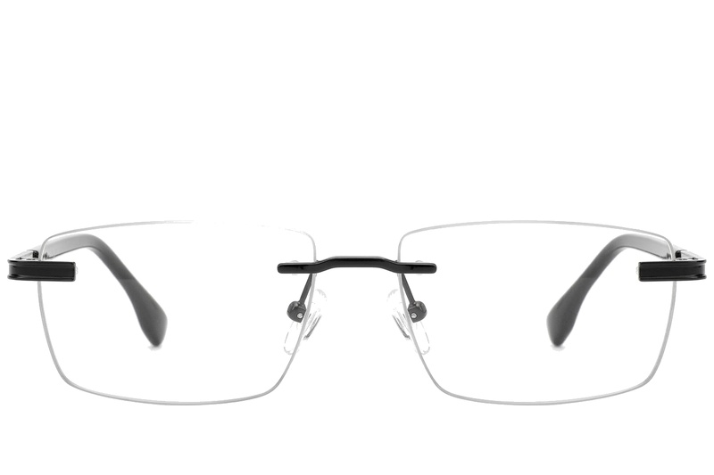 BS2012-0934_Black_Invisible_Metal_Glasses_corner-front
