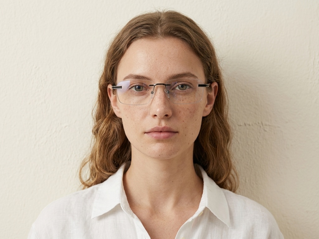 BS2012-0940_Grey_Invisible_Metal_Glasses-tryon_female