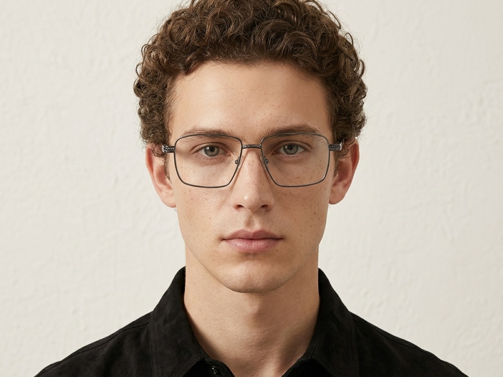 BS2012-0945_Grey_Rectangular_Metal_Glasses_corner-tryon_male