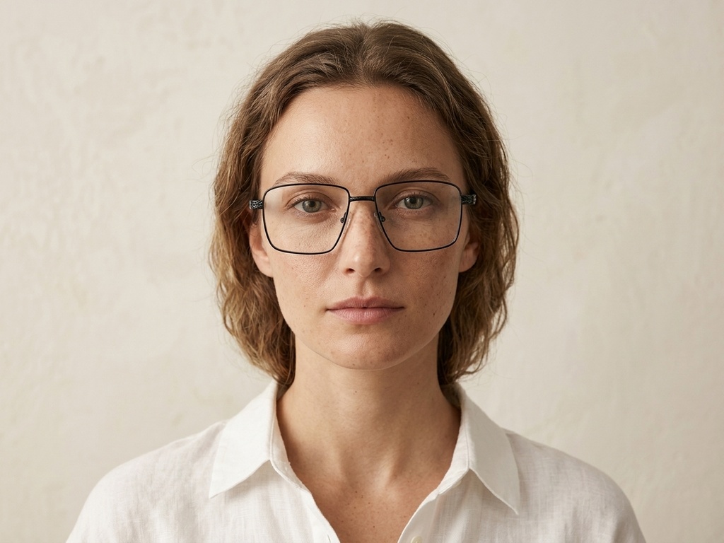 BS2012-0946_Black_Rectangular_Metal_Glasses_corner-tryon_female