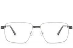 BS2012-0947_Silver_Rectangular_Metal_Glasses_front