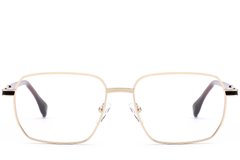 BS2012-0949_Golden_Rectangular_Metal_Glasses_front