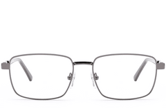BS2012-0955_Grey_Rectangular_Metal_Glasses_front