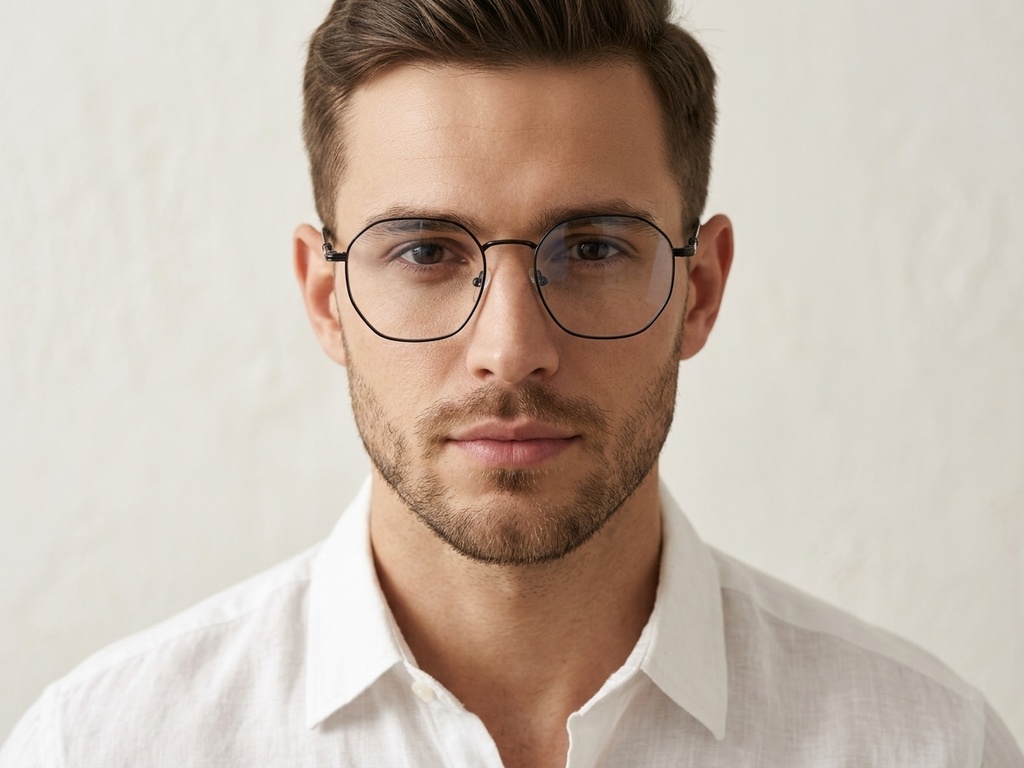 BS2012-0959_Black_Geometric_Metal_Glasses_corner-tryon_male