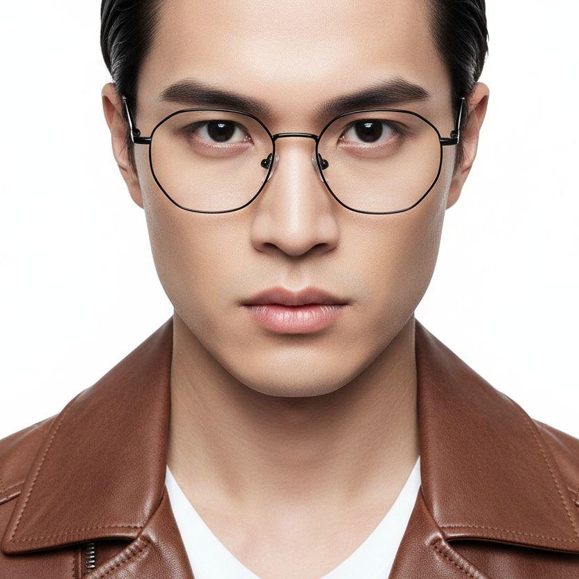 bs2012-0959_black_geometric_metal_glasses_model