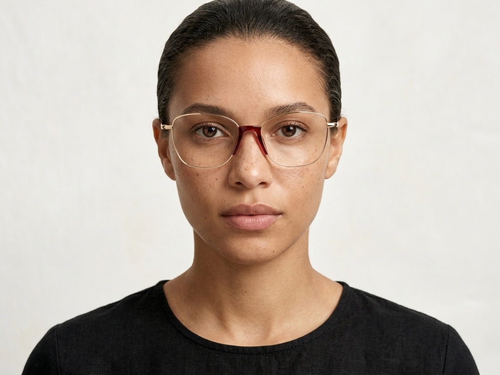 BS2012-0978_Golden_Butterfly_Metal_Glasses-tryon_female