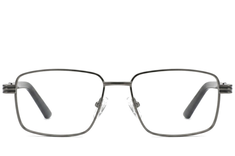 BS2012-0997_Grey_Rectangular_Metal_Glasses_corner-front