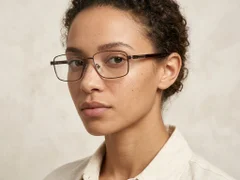 BS2012-0999_Brown_Rectangular_Metal_Glasses_corner-tryon_female