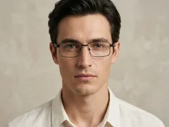 BS2012-1002_Black_Rectangular_Metal_Glasses_corner-tryon_male