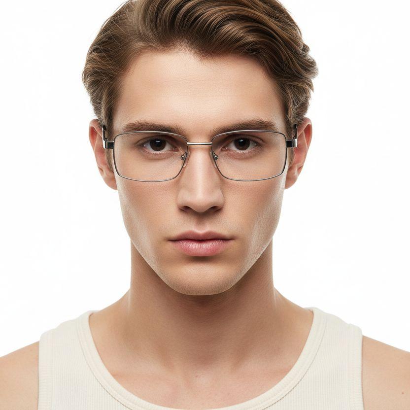 bs2012-1003_silver_rectangular_metal_glasses_model