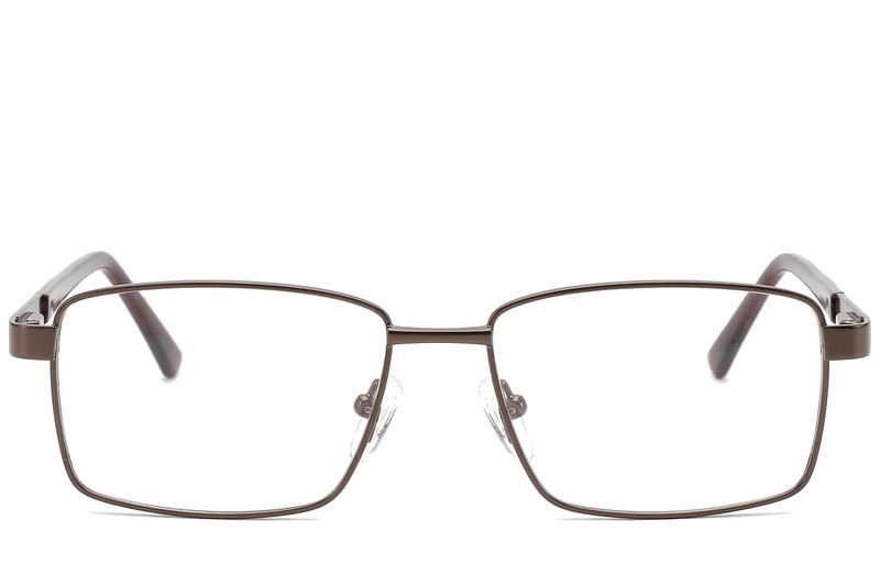 BS2012-1004_Brown_Rectangular_Metal_Glasses_corner-front