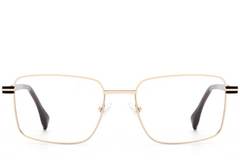 BS2012-1005_Golden_Rectangular_Metal_Glasses_front