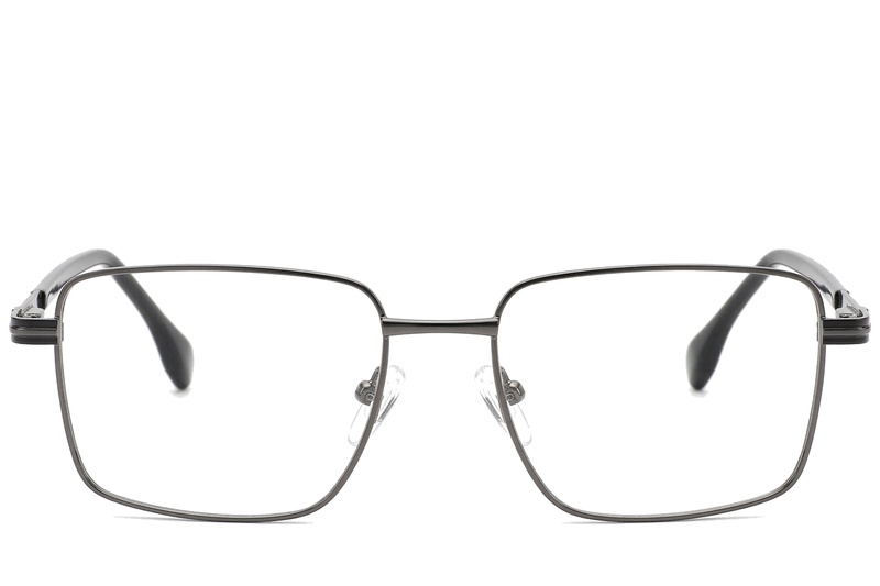 BS2012-1006_Grey_Rectangular_Metal_Glasses_corner-front