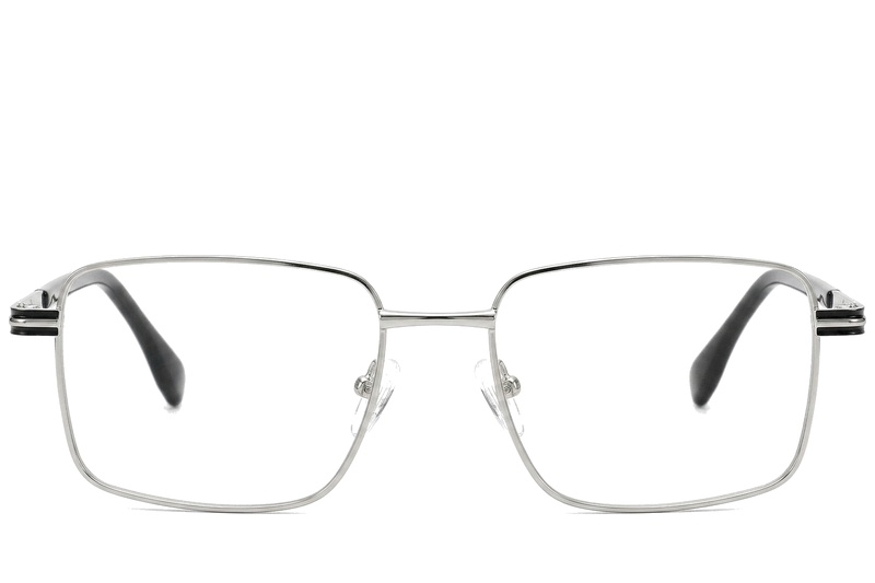 BS2012-1008_Silver_Rectangular_Metal_Glasses_corner-front