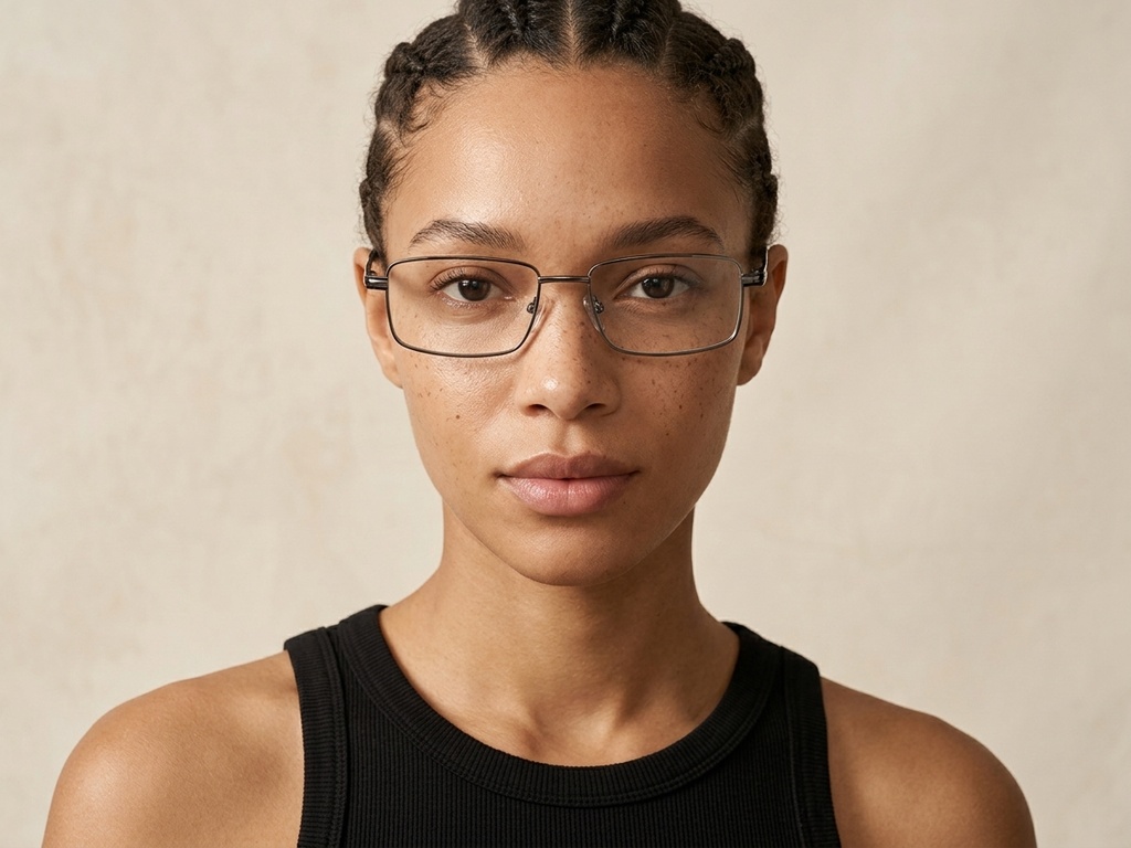 BS2012-1011_Brown_Rectangular_Metal_Glasses-tryon_female