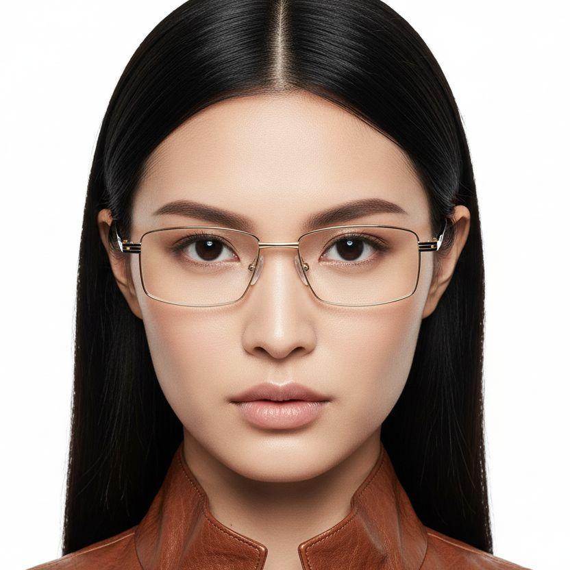 bs2012-1017_golden_rectangular_metal_glasses_model