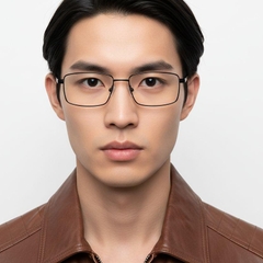 bs2012-1019_black_rectangular_metal_glasses_model