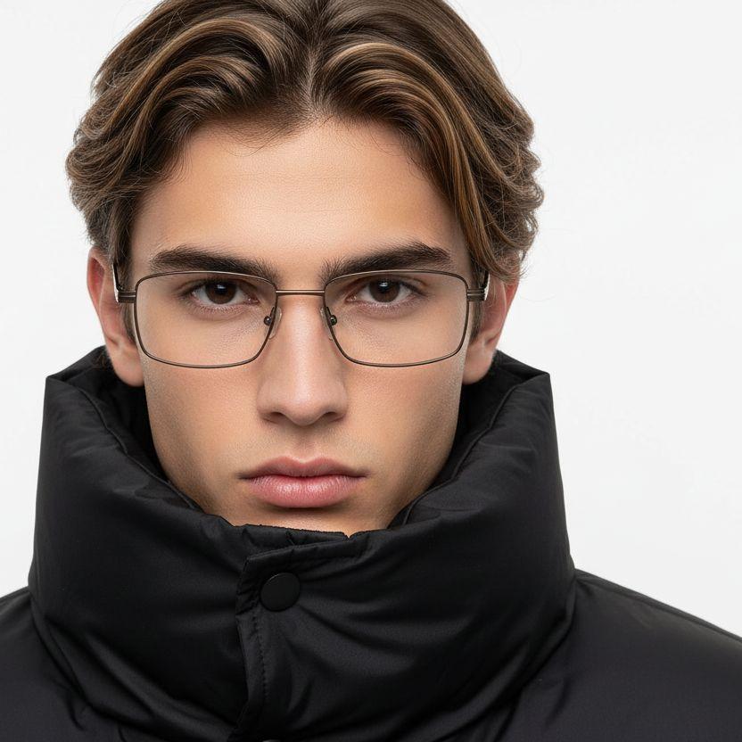 bs2012-1021_brown_rectangular_metal_glasses_model