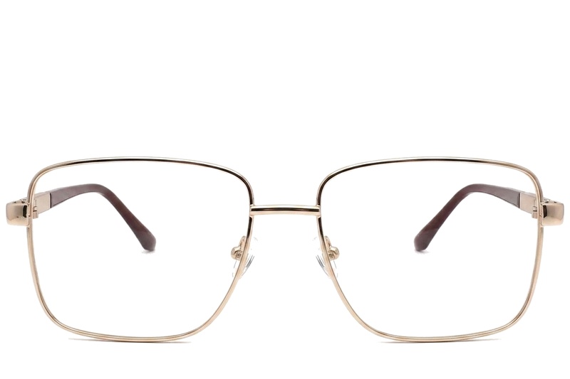 BS2012-1022_Golden_Rectangular_Metal_Glasses_corner-front