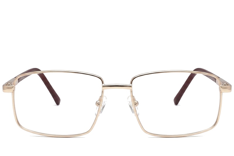 BS2012-1028_Golden_Rectangular_Metal_Glasses_corner-front
