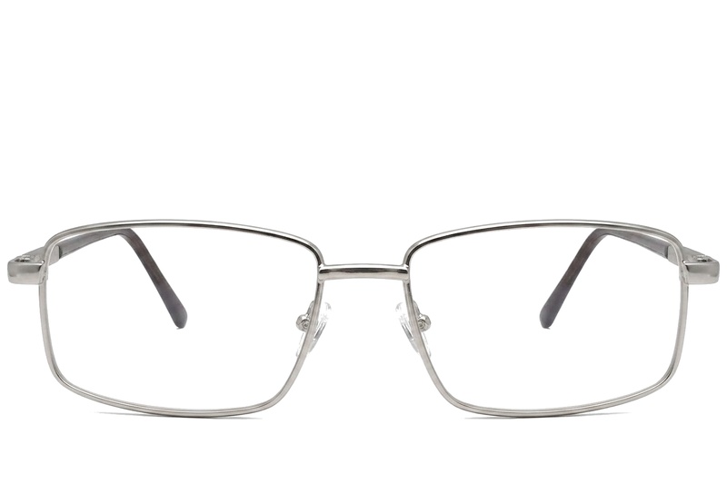 BS2012-1032_Silver_Rectangular_Metal_Glasses_corner-front