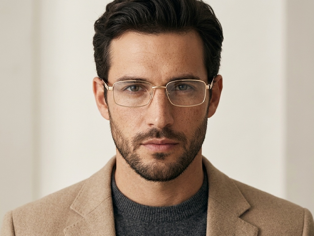 BS2012-1033_Golden_Rectangular_Metal_Glasses_corner-tryon_male